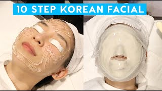 I Got A 10 Step Korean Facial [upl. by Arty]