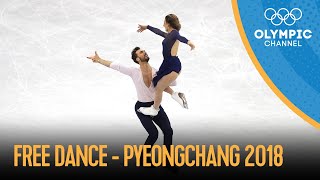 Figure Skating  Ice Dancing  Free Dance  PyeongChang 2018 Replays [upl. by Auod]