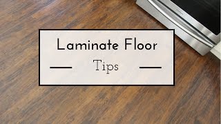 Laminate Floor Review Tips  Pros amp Cons [upl. by Okun]