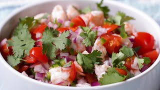 5Ingredient Shrimp Ceviche • Tasty [upl. by Gregrory]