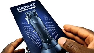 Unboxing Kemei KM 2296 Hair Clipper [upl. by Ennylhsa607]