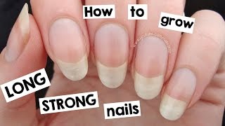 How to Grow Your Nails LONG amp STRONG [upl. by Dail818]