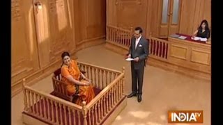 Smriti Irani reveals how she struggled in life in Aap Ki Adalat [upl. by Onitsirc]