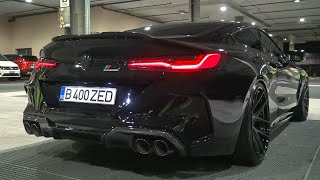 MURDERED BMW M8 COMPETITION 750HP amp FI EXHAUST  LOUD Start Up amp REVS [upl. by Ayhay]