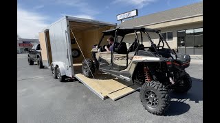 NEW 2021 Look Element SE 75 Wide UTV Trailer [upl. by Alice]