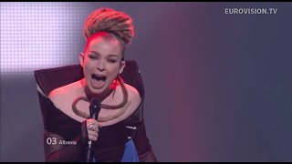 Rona Nishliu  Suus  Albania  Live  Grand Final  2012 Eurovision Song Contest [upl. by Atelahs480]