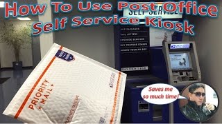 How To Use Post Office Self Service Kiosk  Avoid The Long Lines [upl. by Frederique526]