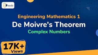 De Moivres Theorem  Complex Numbers  Engineering Mathematics 1 [upl. by Farley137]