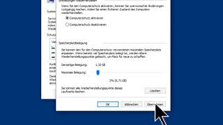 Wiederherstellungspunkte aktivieren Windows 10 [upl. by Henn]