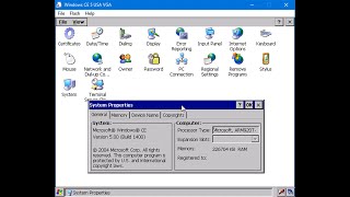Microsoft Windows CE 50 Emulator [upl. by Amando]