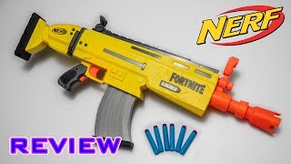 REVIEW Nerf Fortnite ARL  Stryfe Reskin [upl. by Matilde88]