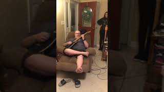 Metal Dad plays Thunderstruck by ACDC [upl. by Clein141]