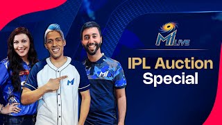 MI LIVE IPL Auction 2024  Mumbai Indians [upl. by Williamson]