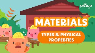 Materials Types amp Physical Properties  Primary School Science Animation [upl. by Navnod46]