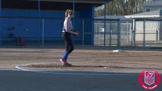 NFHS Softball Pitching Rule 612a 612b Pitcher Edititorial Change [upl. by Abel]