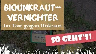 Bio Unkrautvernichter gegen Unkraut So funktioniert‘s  GartenundFreizeitde [upl. by Babby]