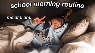 an average high school morning routine [upl. by Aciraa]