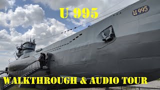 German WWII Submarine Walkthrough amp Tour The U995  Type VIIC41 [upl. by Nylarat]