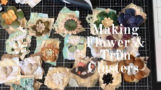 More Cluster Ideas  Using Scraps amp Trims amp Flowers [upl. by Ecinert]