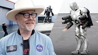 How Adam Savage Built a Real Iron Man Suit That Flies [upl. by Eeleak]