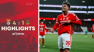 ResumoHighlights SL Benfica 41 Rio Ave FC [upl. by Carney]