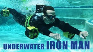 DIY Underwater Propeller Suit Swim faster than Michael Phelps [upl. by Blas623]