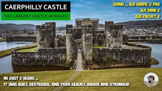 Caerphilly Castle  The Largest in Wales 2nd in Britain [upl. by Banky]