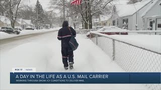 A day in the life as a US mail carrier [upl. by Cogen]