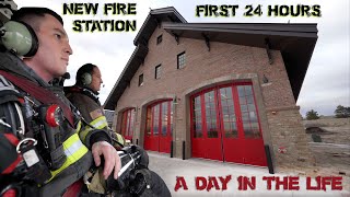 First 24 Hours in a New Fire Station  A Day in the Life [upl. by Zsa675]