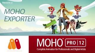 Moho Pro 12 Anime Studio  Moho Exporter Tutorial [upl. by Reade]