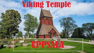 🛡️ Viking Temple  Uppsala  Sweden 🇸🇪 [upl. by Yhtimit]