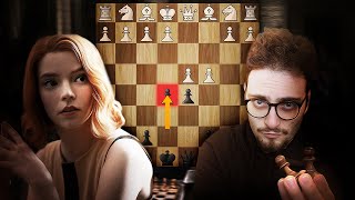 CRUSH The Queens Gambit in 6 Moves THE ALBIN [upl. by Nahpets]