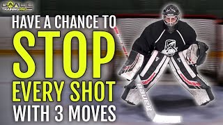 ICE HOCKEY GOALIES  Stop Every Shot With These 3 Moves 🏒 [upl. by Muriel]