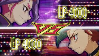 YuGIOH ARC V YUYA VS YURI DUB PART ONE [upl. by Enitsyrk]