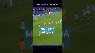 HIGHLIGHTS Man City  Real Madrid  All goals [upl. by Kornher]