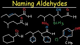 Naming Aldehydes  IUPAC Nomenclature [upl. by Hershel]