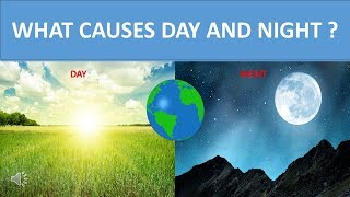 WHAT CAUSES DAY AND NIGHT   SCIENCE VIDEO FOR KIDS [upl. by Alliuqet279]