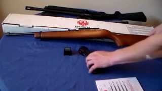 Ruger 1022 carbine unboxing review [upl. by Adnot765]