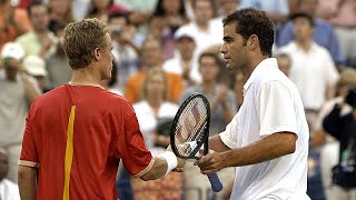 Lleyton Hewitt vs Pete Sampras 2001 US Open Final Highlights [upl. by Savil860]