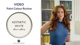 Paint Colour Review Aesthetic White Sherwin Williams SW 7035 [upl. by Akirehc]