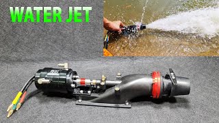 Water Jet Thruster For DIY RC Boat [upl. by Creight515]