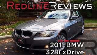 2011 BMW 328i xDrive Review Walkaround Exhaust amp Test Drive [upl. by Peppie]