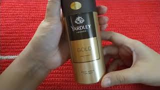 Yardley London Gold Body Spray Review [upl. by Adiarf]