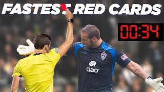 Fastest Red Cards in MLS [upl. by Lozano]