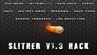 Slitherio Hack v13 NEW UI Chrome Extension 2017 [upl. by Lais21]