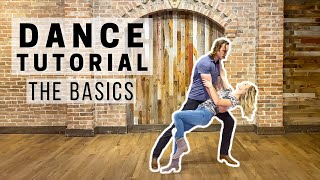 Country Swing Dancing THE BASICS Tutorial [upl. by Irrahs]