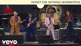 Dire Straits  Money For Nothing Live At Knebworth [upl. by Gnilyam]