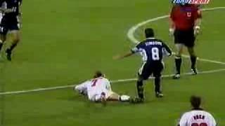 David Beckham vs Diego Simeone [upl. by Redvers]