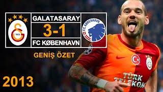 2013  Galatasaray 31 Kopenhag  Geniş Özet  Full HD [upl. by Aizahs]