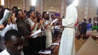 NYAGASANI NIWOWE MAHORO YANJYE BY CHORALE ABAHAMYA BA YEZU TC [upl. by Asilav]